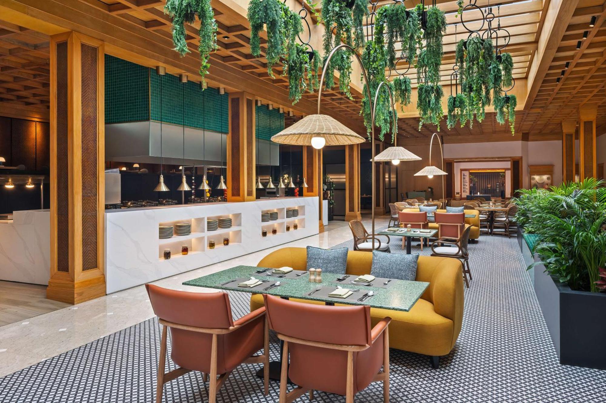 Radisson Blu Hotel, Dubai Deira Creek Esterno foto The restaurant
